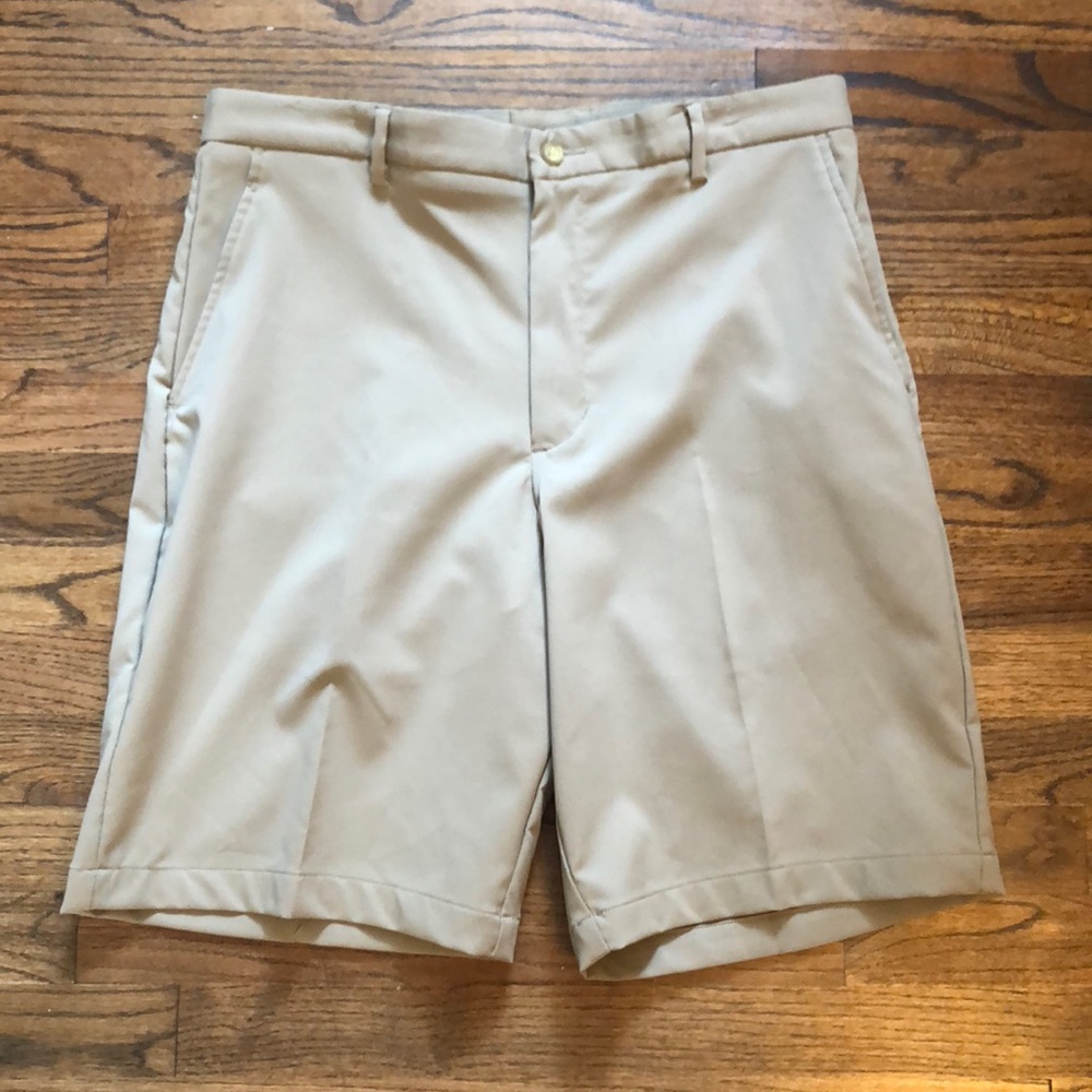 Slazenger Khaki Golf Shorts